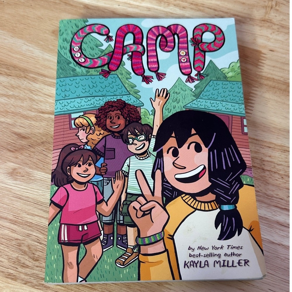 Camp by Kayla Miller Graphic Novel Kids Paperback 9781328530820 Olive Willow